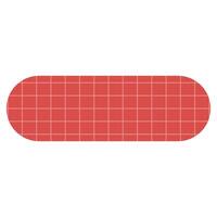 Geometric Shape with Grid textured, Element For Business Decoration Clipart vector