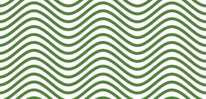 Wave pattern with green color vector