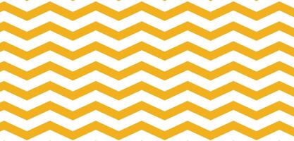 Zigzag wave yellow pattern background vector