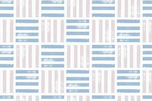 Hand drawn grunge style weaving seamless pattern. wicker texture. Geometric simple print. Aesthetic contemporary printable print for textile, fabric, wallpaper, wrapping, scrapbook and packaging vector