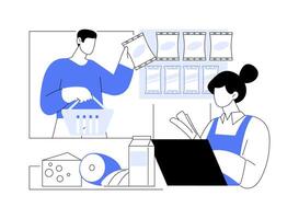 Check out counter isolated cartoon illustrations. vector