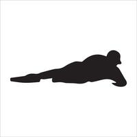 Set of Baseball player silhouette , Softball silhouette collection size eps 10 vector