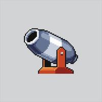Pixel art illustration Canon. Pixelated Canon. Canon pixelated for the pixel art game and icon for website and game. old school retro. vector