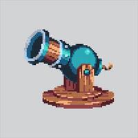 Pixel art illustration Canon. Pixelated Canon. Canon pixelated for the pixel art game and icon for website and game. old school retro. vector