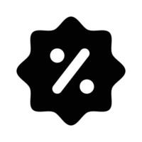 Get this amazing icon of discount in editable style vector