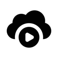 Beautifully designed icon of cloud , ready to use and download vector
