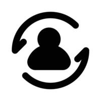 Take a look at amazing icon of retargeting in modern style vector