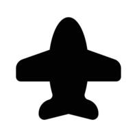 Aeroplane mode icon design in trendy style, premium vector