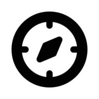 An amazing design of compass in modern style, navigation tool icon vector