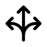 Have a look at this amazon icon of decision in trendy style vector
