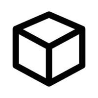 3d shape icon design, creatively designed package vector