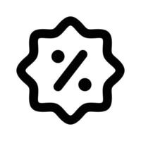 Get this amazing icon of discount in editable style vector