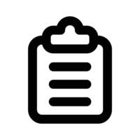 Well designed icon of document in modern and trendy style vector