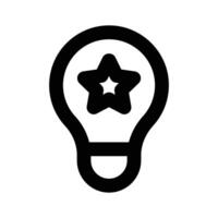 Idea bulb design easy to use and download vector