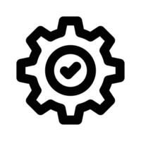Check this amazing icon of settings design vector