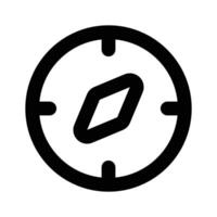 An amazing design of compass in modern style, navigation tool icon vector