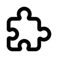 Get hold on this beautifully designed icon of solution, ready for premium use vector