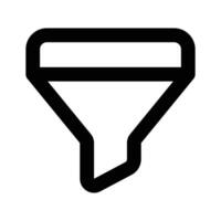 Get this beautiful icon of data filter, funnel design vector