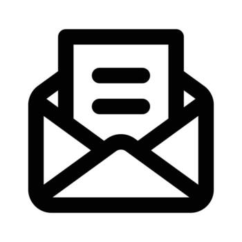 Get this creative icon of inbox, mail, message, email design vector