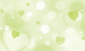 Blurred valentines day background design vector