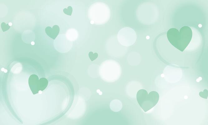 Blurred valentines day background design