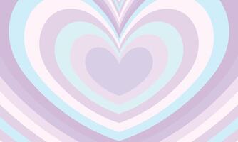 Flat design wildflower heart background vector
