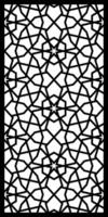 Geometric and simple pattern for panel, background, and cutting art vector