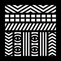 Geometric and simple pattern for panel, background, and cutting art vector
