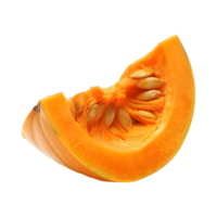 Pumpkin Slice on Transparent Background png