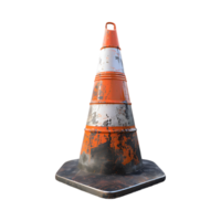 Traffic Cone on Transparent Background png