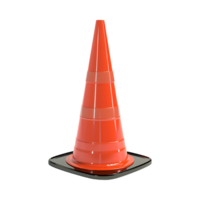 Traffic Cone on Transparent Background png