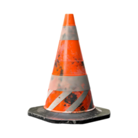Traffic Cone on Transparent Background png