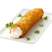 Mozzarella Sticks on Transparent Background png