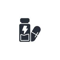 protein icon. .Editable stroke.linear style sign for use web design,logo.Symbol illustration. vector