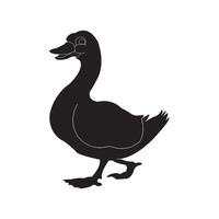 Duck icon design vector