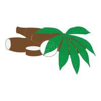 Cassava icon design vector