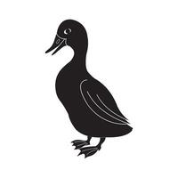 Duck icon design vector