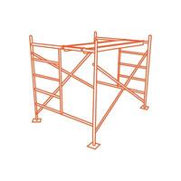 Scaffolding icon design vector