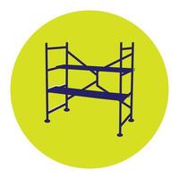 Scaffolding icon design vector