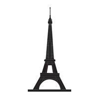 Eiffel tower in Paris icon vector