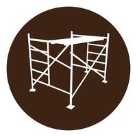 Scaffolding icon design vector