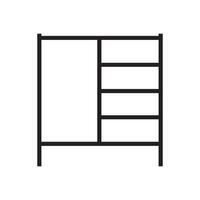 Scaffolding icon design vector
