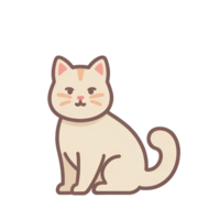 The cat icon has a transparent background and a simple design. It is also convenient and easy to navigate. png