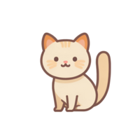 The cat icon has a transparent background and a simple design. It is also convenient and easy to navigate. png