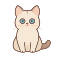The cat icon has a transparent background and a simple design. It is also convenient and easy to navigate. png