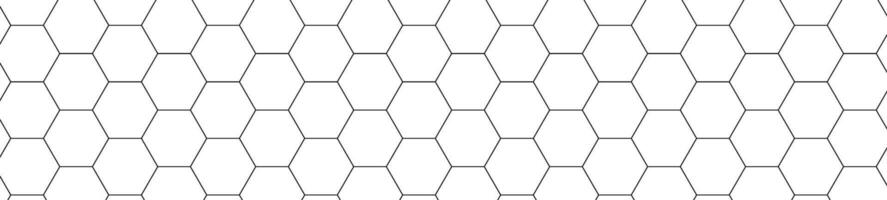 Honeycomb pattern with hexagon mesh. Texture bee comb grid. Flat illustration isolated on white background. vector