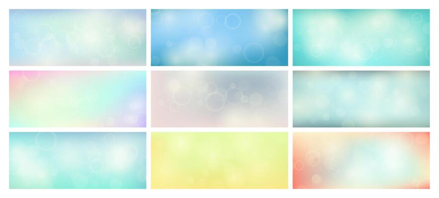 Abstract background with blur bokeh light effect