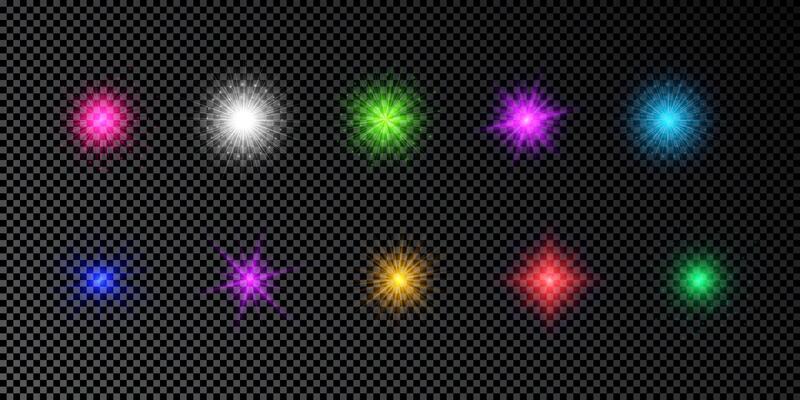 Light effect of lens flare