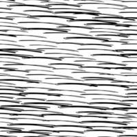 Seamless pattern with black pencil brushstrokes vector