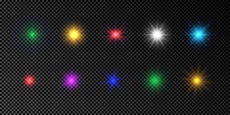 Light effect of lens flare